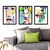 Wallity Set uramljenih slika SET_037, 3 dijela