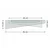 LED plafonsko svetlo GALAXY MODERN LED/24W/230V, prečnik 55 cm, crno/zlatno