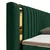 Boxspring Krevet Minola Gold Exkluziv 180/200 cm , šumsko zelena