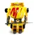 Transformer avto/robot plast 14cm rumen, 17x26x6cm