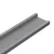 Zidne police 4 kom sive 115 x 9 x 3 cm