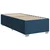 VIDAXL Box spring postelja z vzmetnico modra 90x190 cm blago