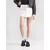LEVIS  Krilo Button Front Skort bel denim