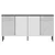 Hanah Home Konzolni sto Dora, 150x75x36 cm, Beli