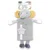 Lorelli plisana igracka rastimetar - elephant grey natural ( 10191660009 )
