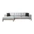 Atelier del Sofa Montana Corner Left (Chl+3R) Ugaona garnitura, Siva