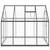Staklenik s okvirom antracit 224 x 169 x 195 cm aluminijski