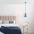 Opviq Luster Konikkem, 27-114cm, O14 cm, E27, Plavi