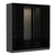 Hanah home Ormar Kale 180x210x52cm Crni