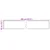 Traka za tepih MARSA Krema 50 x 400 cm Poliester i PVC