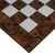 Šahovska ploča Walnut Burl Luxury 42 x 42 cm