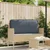 Jastuk Antracit 120 x 50 x 12 cm Oxford tkanina