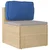 Jastuk Kraljevsko plava 70 x 40 x 12 cm Oxford tkanina