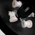 Sollux SL.1678 - Plafonska lampa OMIQ 4xE27/15W/230V prečnika 30 cm crna