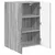 TV zidni ormar Siva Sonoma 59,5 x 31 x 80 cm Konstruirano drvo