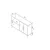 HANAH HOME Komoda Desari Sapphire Oak Gold