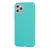 Silikonska futrola Solid za Xiaomi Redmi 9 - Svijetlo zelena KP17665