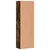 Visoka komoda dimljeni hrast 60x35x180 cm konstruirano drvo