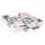 ECO TOYS Edukativna puzzle podloga za igru sa ogradicom, 151x151cm