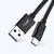 Xwave Kabl USB Tip-C 3.0 muški na Tip-C 3.1 muški 2M,PVC crni