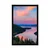 Plakat jezero ob sončnem zahodu - 40x60 silver