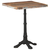 vidaXL Bistro miza 60x60x76 cm trden predelan les