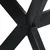 Vidaxl Jedilna miza 140x70x75 cm trden palisander