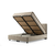 HANAH HOME Krevet Safir Set 120 x 200 v2 Brown