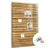 tulup.si Magnetna tabla Bambus 60x90 cm