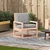 Vidaxl Vrtni stol 57,5x63x76 cm trden les douglas