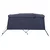 Tenda bimini s 4 luka i bočnim stijenkama 243x(230-244)x137 cm