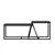 Wallity Klub sto Minimal 75x38x50cm Antracit