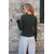 Trend Alacati Stili Ženska bluza Alc-X14533, Zelena