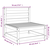 Vrtna sofa bez naslona za ruke 70x70x67 cm masivna duglazija