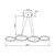 Braytron LED plafonjera BRY-NELA-PD1-RND-BELA-60W-SA DALJINSKIM-IP20