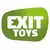 Trampolin z zaščitno mrežo Silhouette trampoline Exit Toys okrogel premer 183 cm Exit Toys zelen