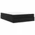 Okvir kreveta s madracem Ostalo 2 pcs Crna PVC