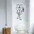 Wallity Zidna dekoracija Bien, 38x73cm, Crna