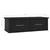 Zidna polica s ladicama crna 60x26x18,5 cm konstruirano drvo
