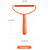 Odstranjivač dlaka i dlačica - Narančasta KP21348