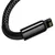 BASEUS Tungsten kabel USB/Lightning 2.4A 1m, črna