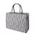 FURLA Nakupovalna torba OPPORTUNITY  safir / golobje modra / siva
