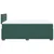 Vidaxl Box spring postelja z vzmetnico temno zelena 120x200 cm žamet