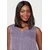 KOROSHI Bluza marine/pastelno roza/bela