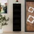 HANAH HOME Ormar za cipele Locking 5 Piece Metal Black