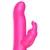 Happy Loky Pluto Rabbit Vibrator & Rotator Watchme Wireless Technology Compatible Pink