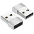 INF Adapter USB-C (ženski) na USB-A 2.0 (moški) Silver, (21277875)