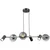 Opviq Luster Zerde-87-06, O14, 12cm, IP20 Srebrne boje