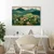 Slika podeželska pokrajina v dolini - 60x40
