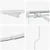 Okvir tende S LED lampica Bijelo 350 x 250 cm Aluminij